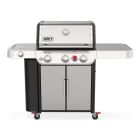 Weber Genesis S-335 Gasgrill (Edelstahl) + gratis Pizzastein