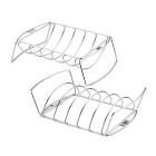 Weber Spare Rib Halter & Bratenkorb