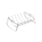Weber Premium Spare-Rib-Halter & Bratenkorb