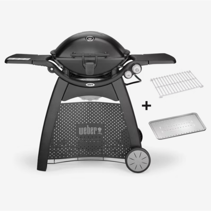 Weber Q 3200 mit Rollwagen Gasgrill Black BBQ Grill World Online Shop