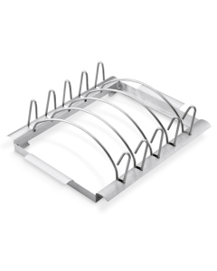 Weber Style Barbecue Grilling Rack Spareribhalter Edelstahl