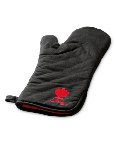 Weber Grillhandschuh schwarz, mit rotem Weber-Logo