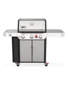 Weber GENESIS S-335 - Gasgrill + Weber Crafted Sear Grate & Weber Gas Grillbibel